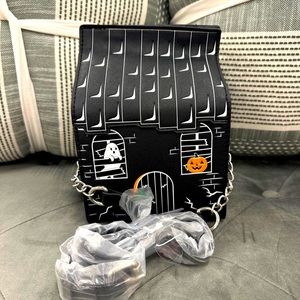 Halloween Haunted House Crossbody Purse Trending Viral Tik Tok